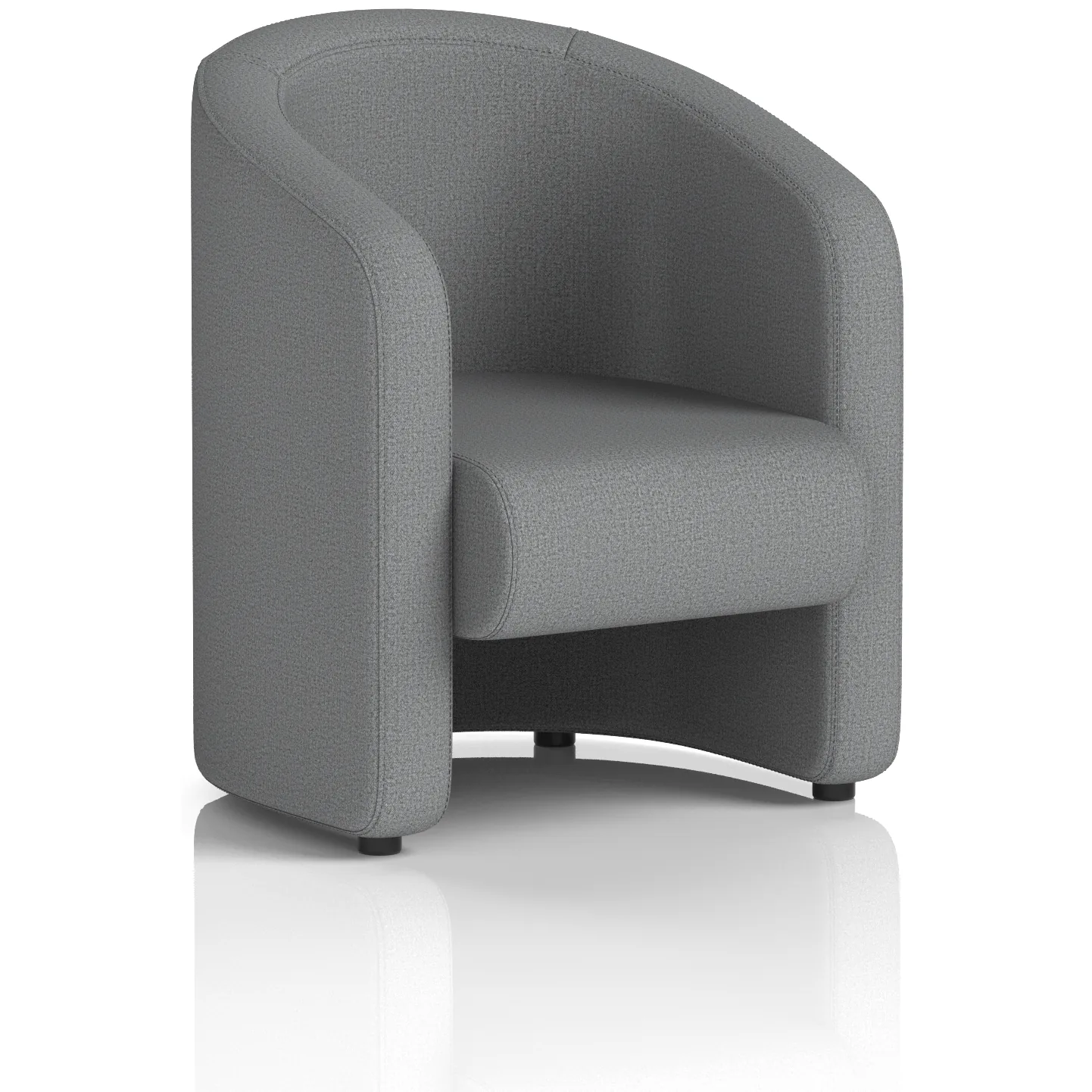 Lamport Curved Back Office Lounge Armchair
