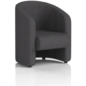 Lamport Curved Back Office Lounge Armchair