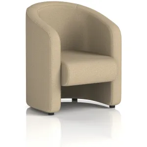 Lamport Curved Back Office Lounge Armchair
