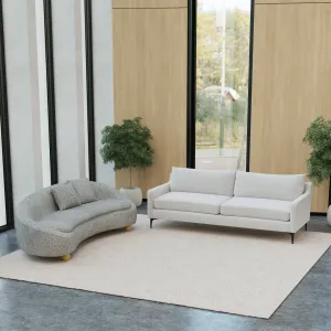 Mimi 3 Seater Curved Sofa