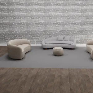 Mimi 3 Seater Curved Sofa