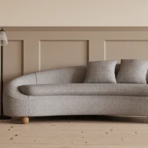 Mimi 3 Seater Curved Sofa