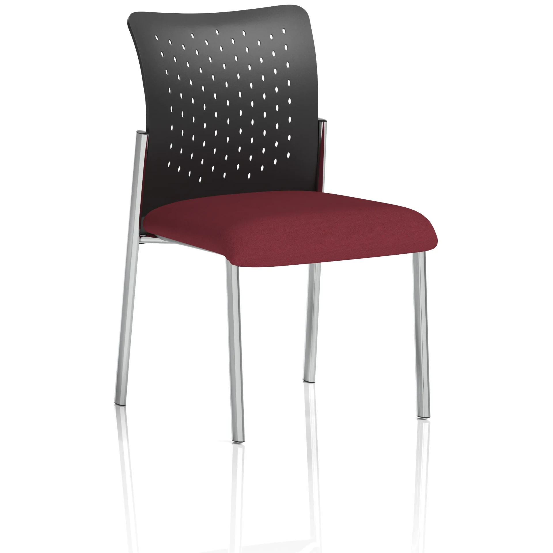 Academy Heavy Duty Stacking Medium Back Visitor Office Chair