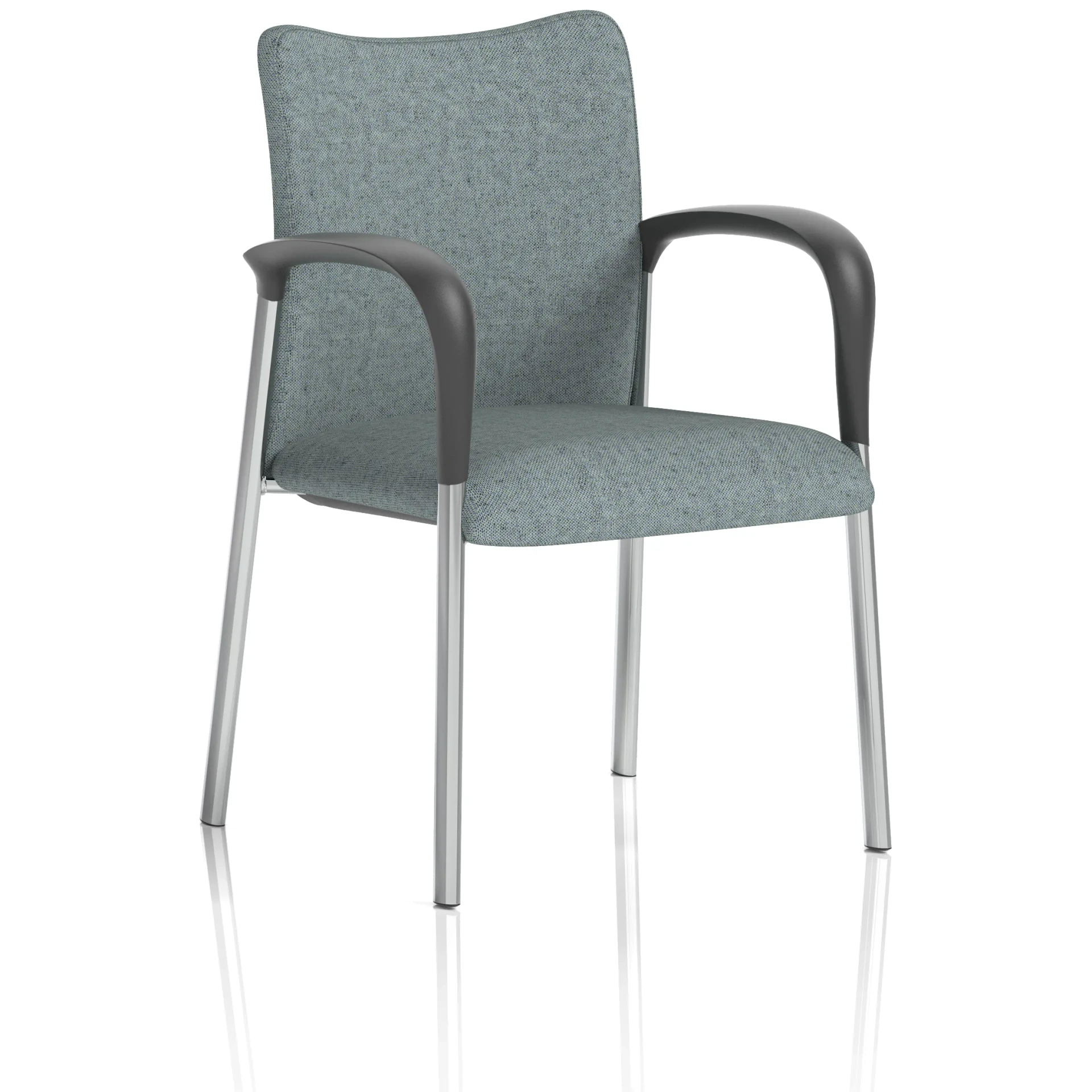 Academy Heavy Duty Stacking Medium Back Visitor Office Chair