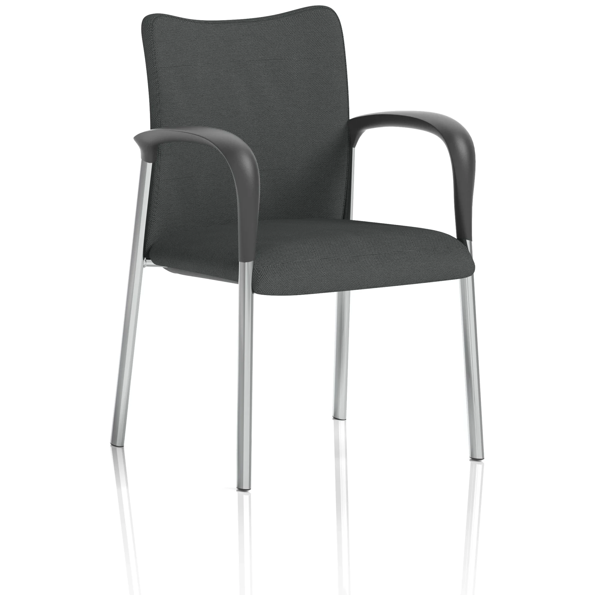 Academy Heavy Duty Stacking Medium Back Visitor Office Chair