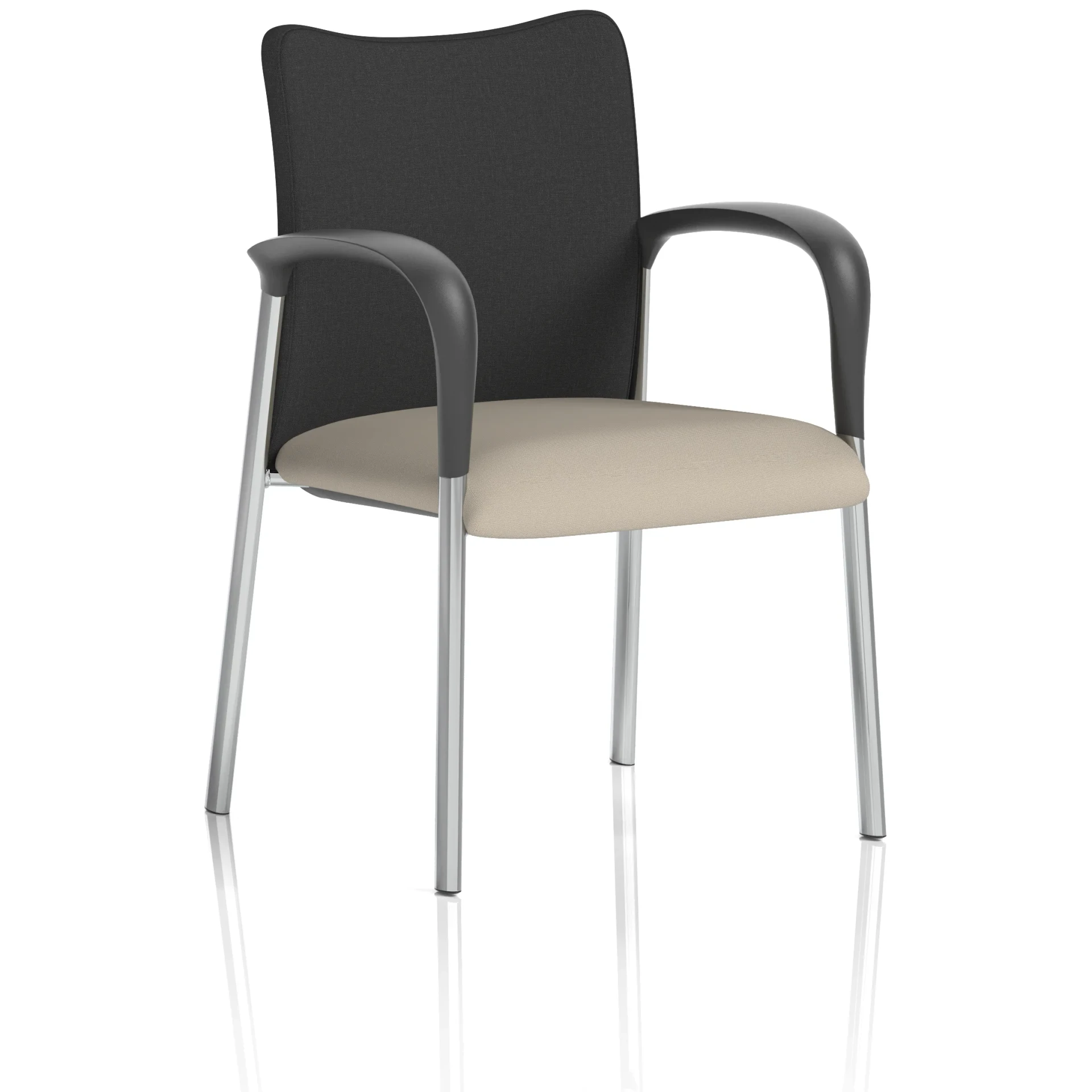 Academy Heavy Duty Stacking Medium Back Visitor Office Chair