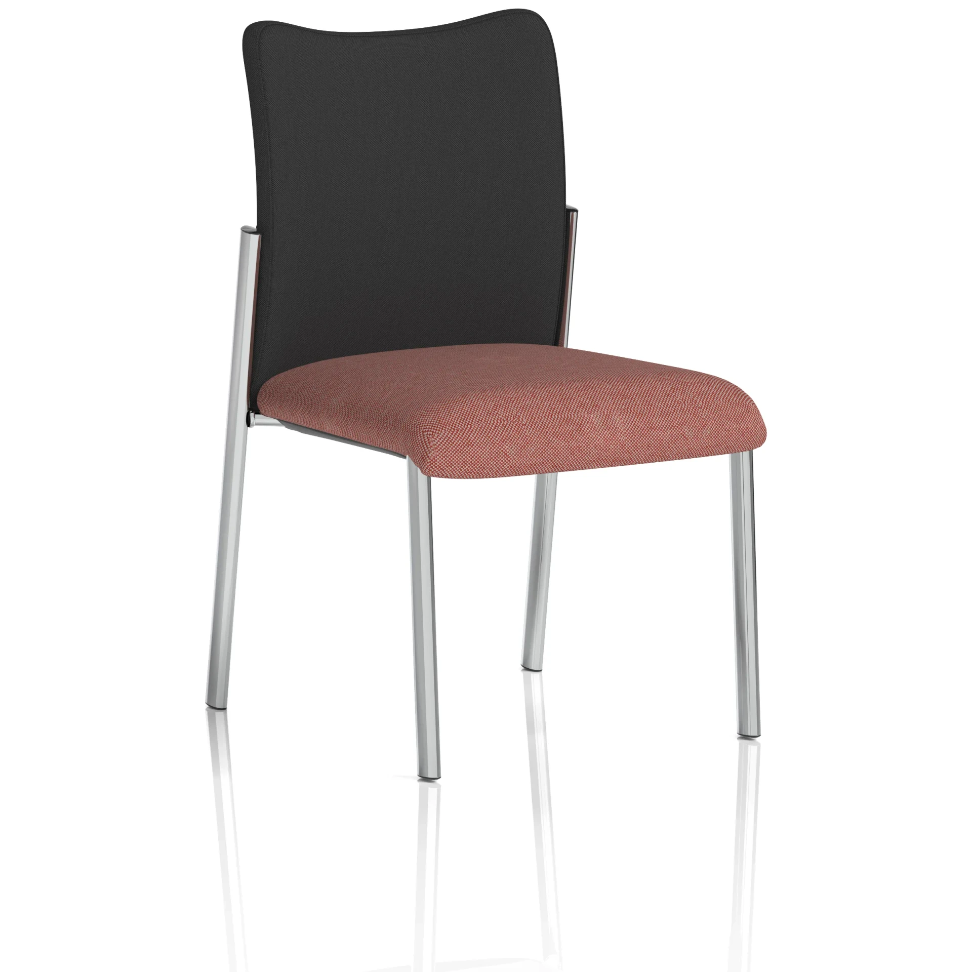 Academy Heavy Duty Stacking Medium Back Visitor Office Chair