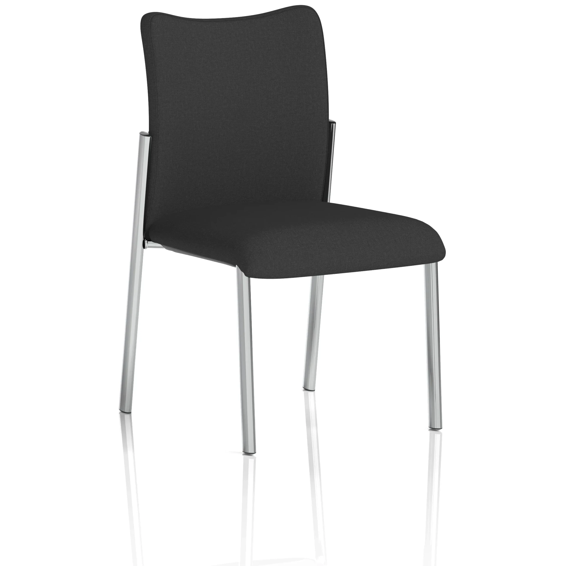 Academy Heavy Duty Stacking Medium Back Visitor Office Chair