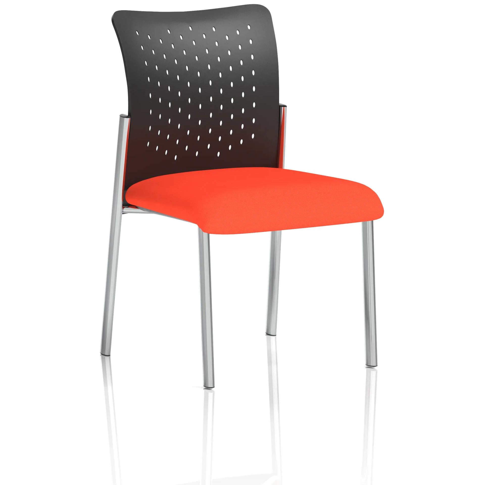 Academy Heavy Duty Stacking Medium Back Visitor Office Chair