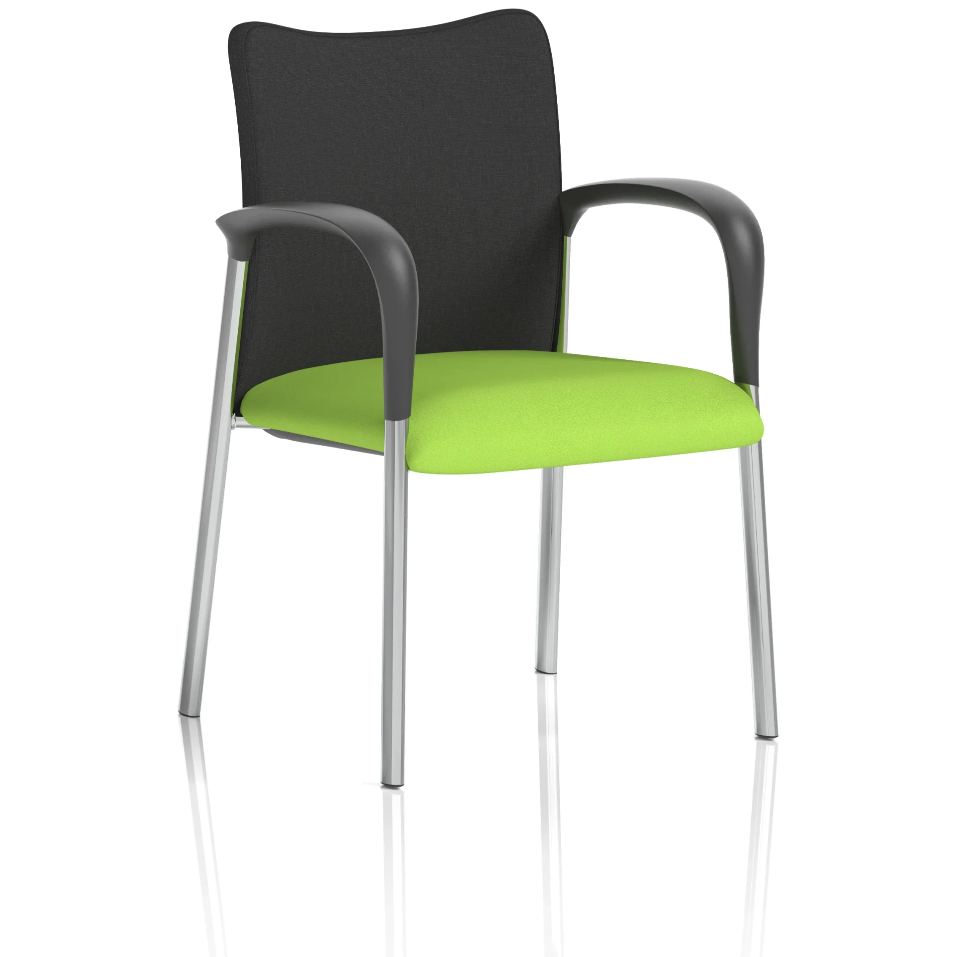 Academy Heavy Duty Stacking Medium Back Visitor Office Chair