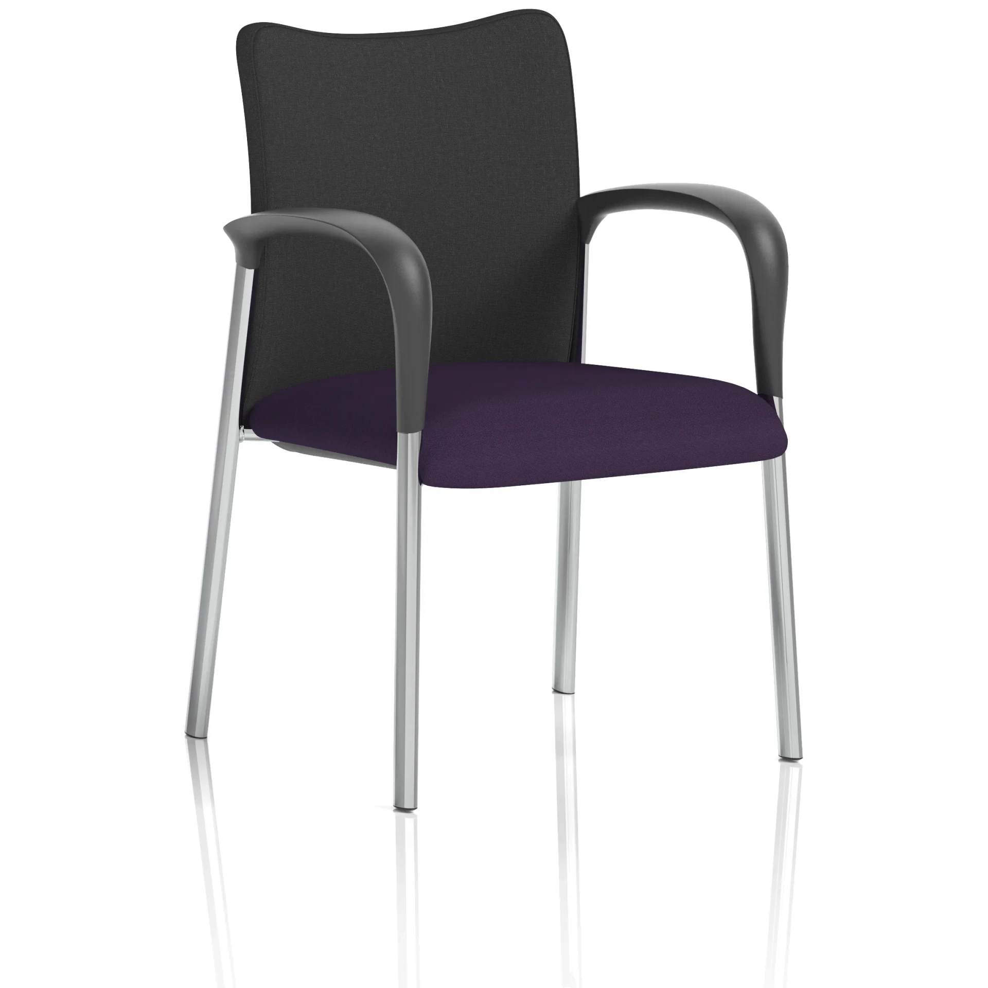 Academy Heavy Duty Stacking Medium Back Visitor Office Chair
