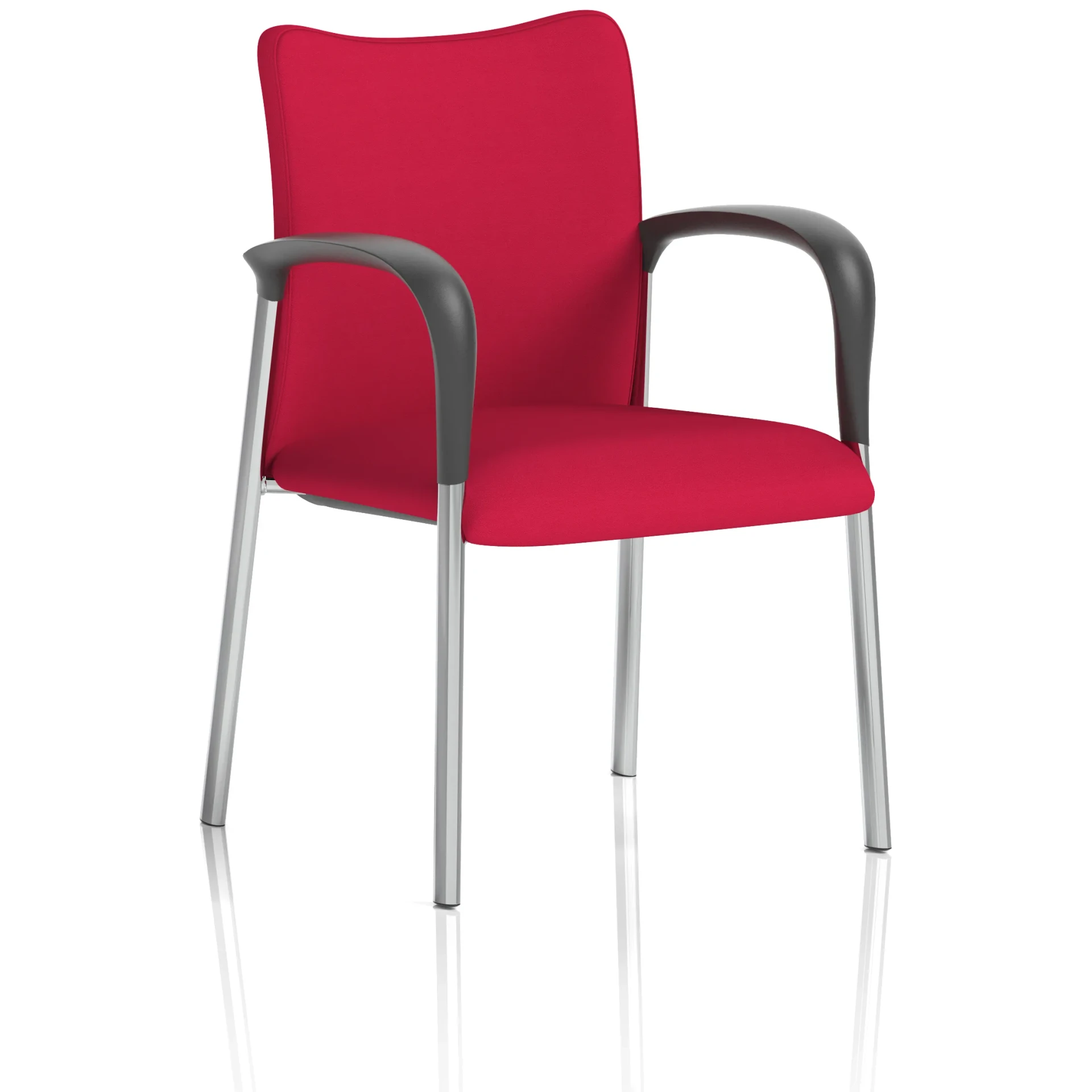 Academy Heavy Duty Stacking Medium Back Visitor Office Chair