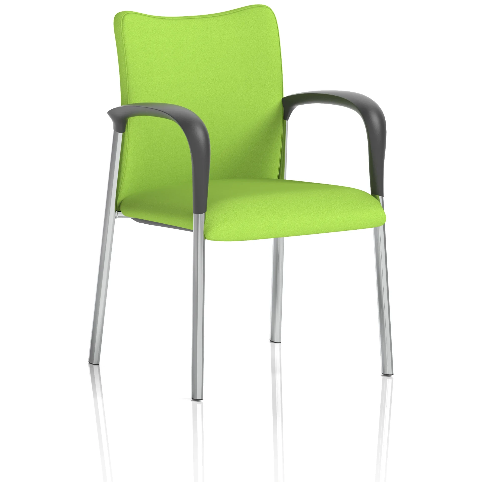 Academy Heavy Duty Stacking Medium Back Visitor Office Chair