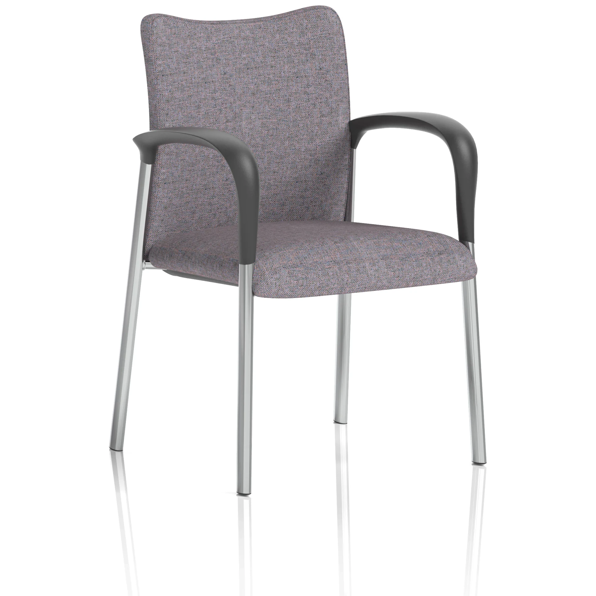 Academy Heavy Duty Stacking Medium Back Visitor Office Chair
