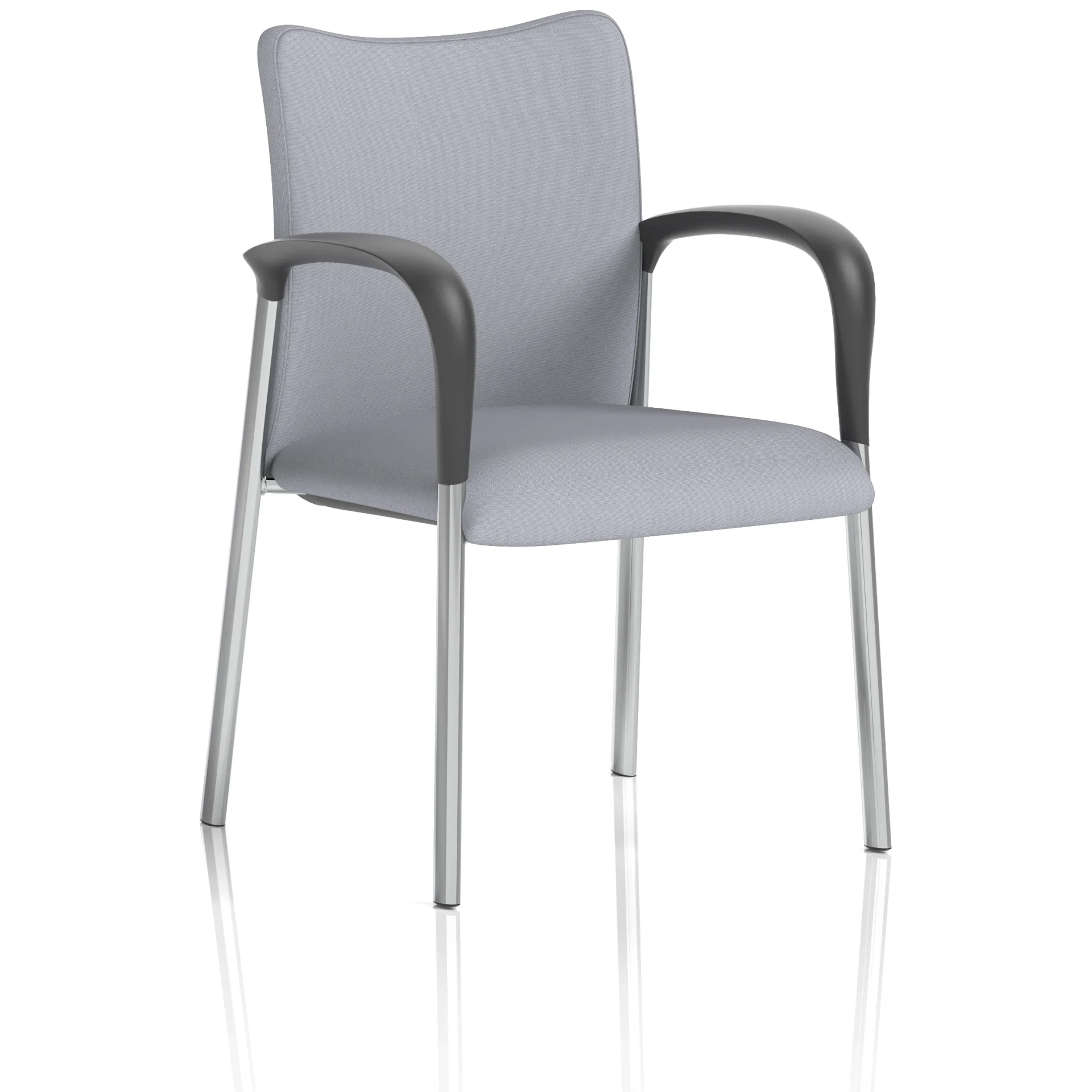 Academy Heavy Duty Stacking Medium Back Visitor Office Chair