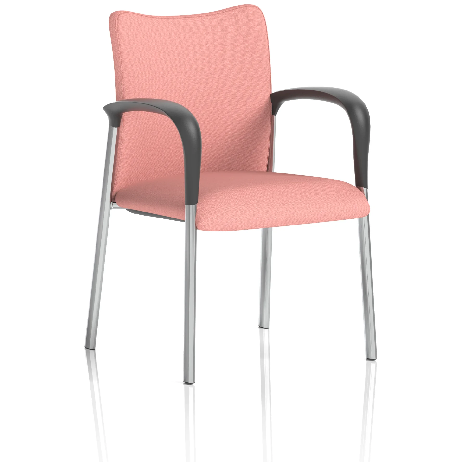 Academy Heavy Duty Stacking Medium Back Visitor Office Chair
