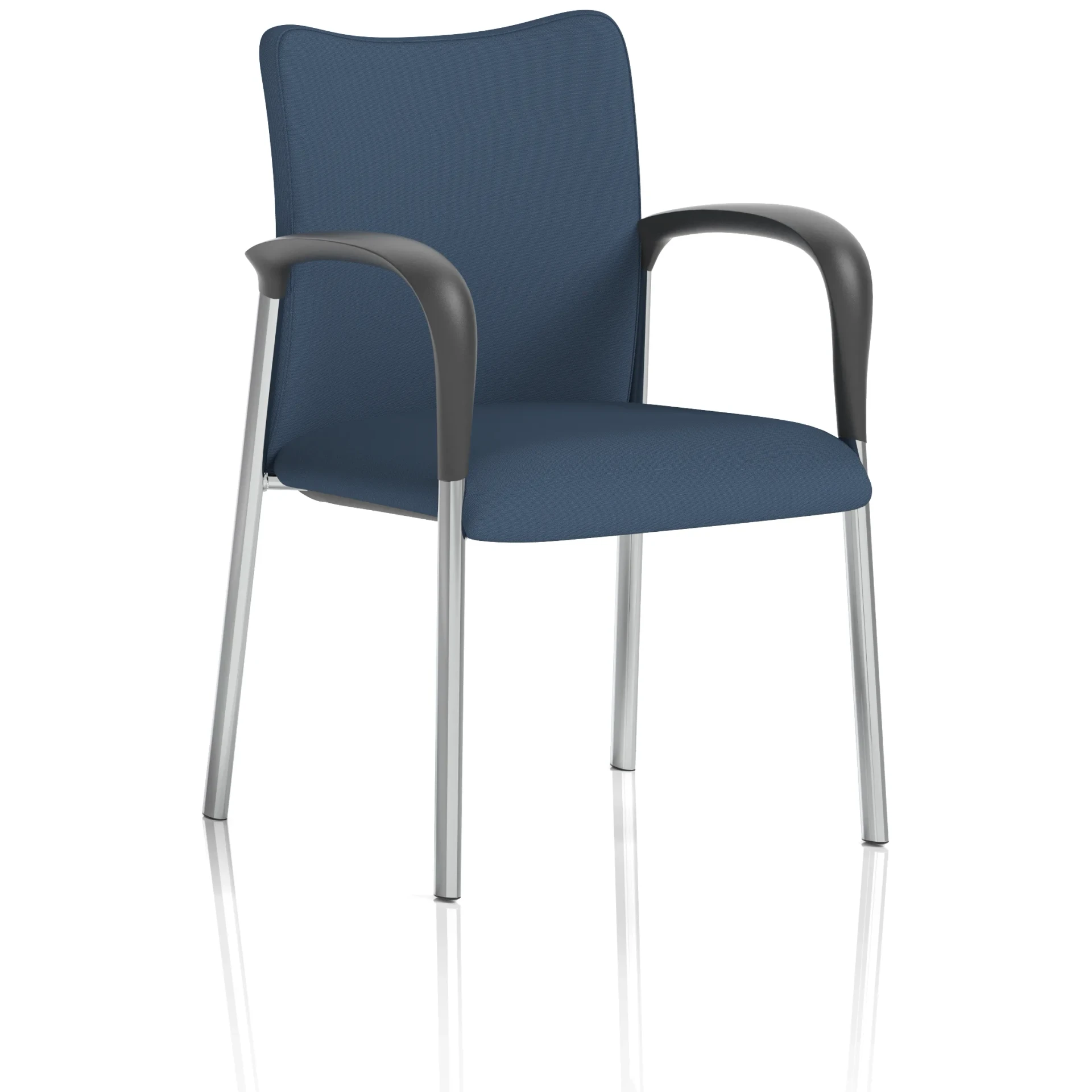 Academy Heavy Duty Stacking Medium Back Visitor Office Chair