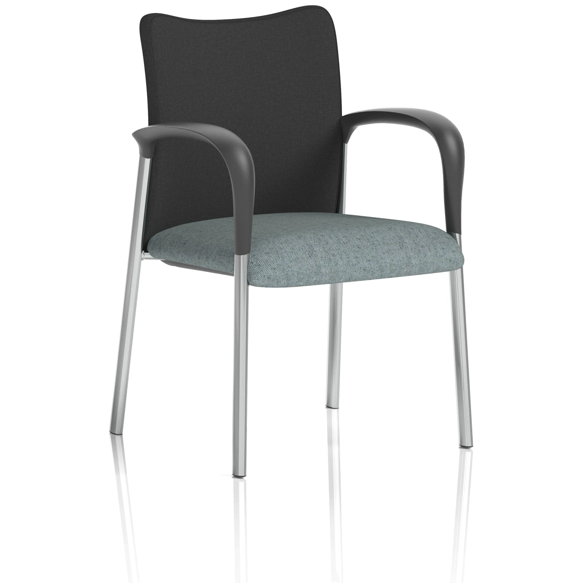 Academy Heavy Duty Stacking Medium Back Visitor Office Chair