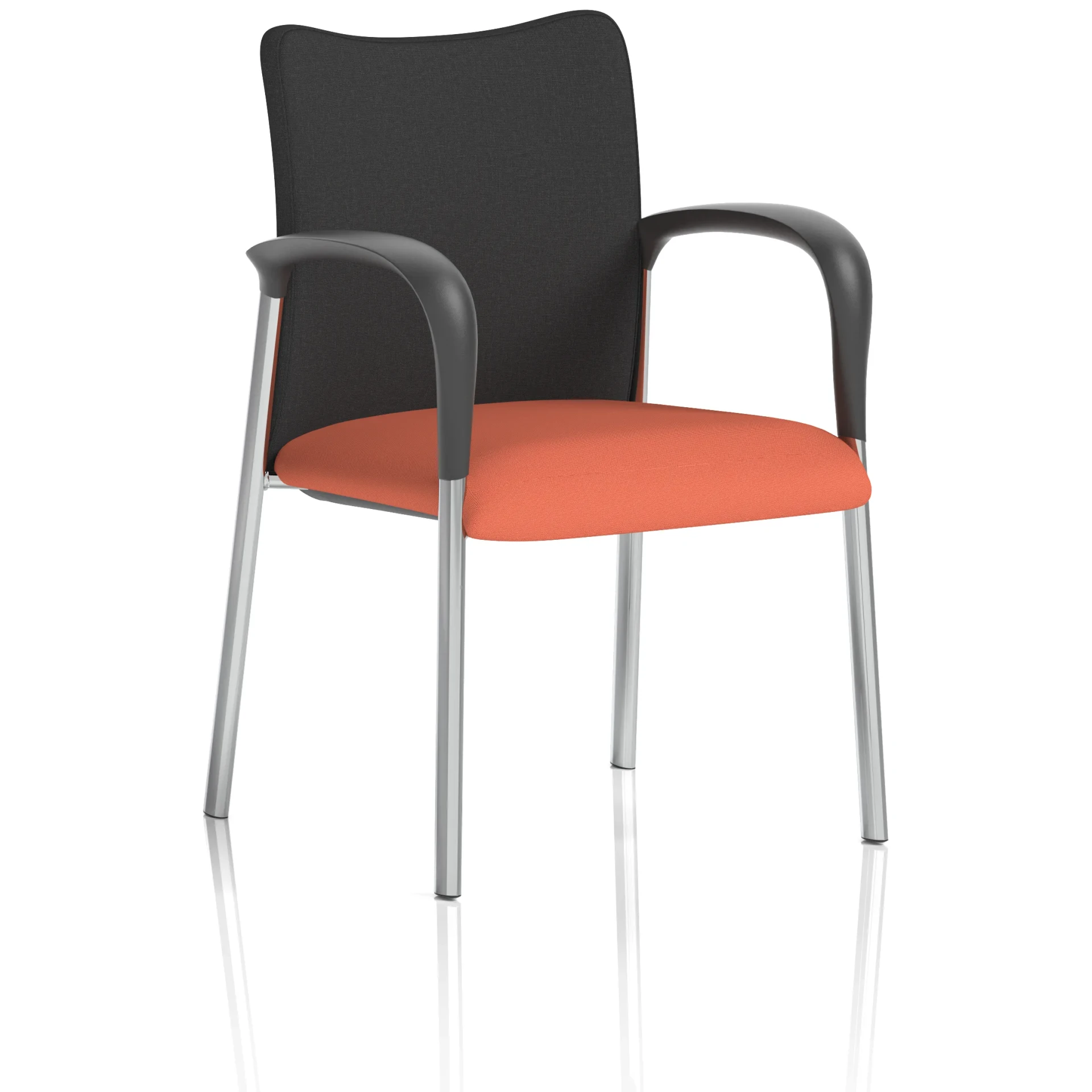 Academy Heavy Duty Stacking Medium Back Visitor Office Chair
