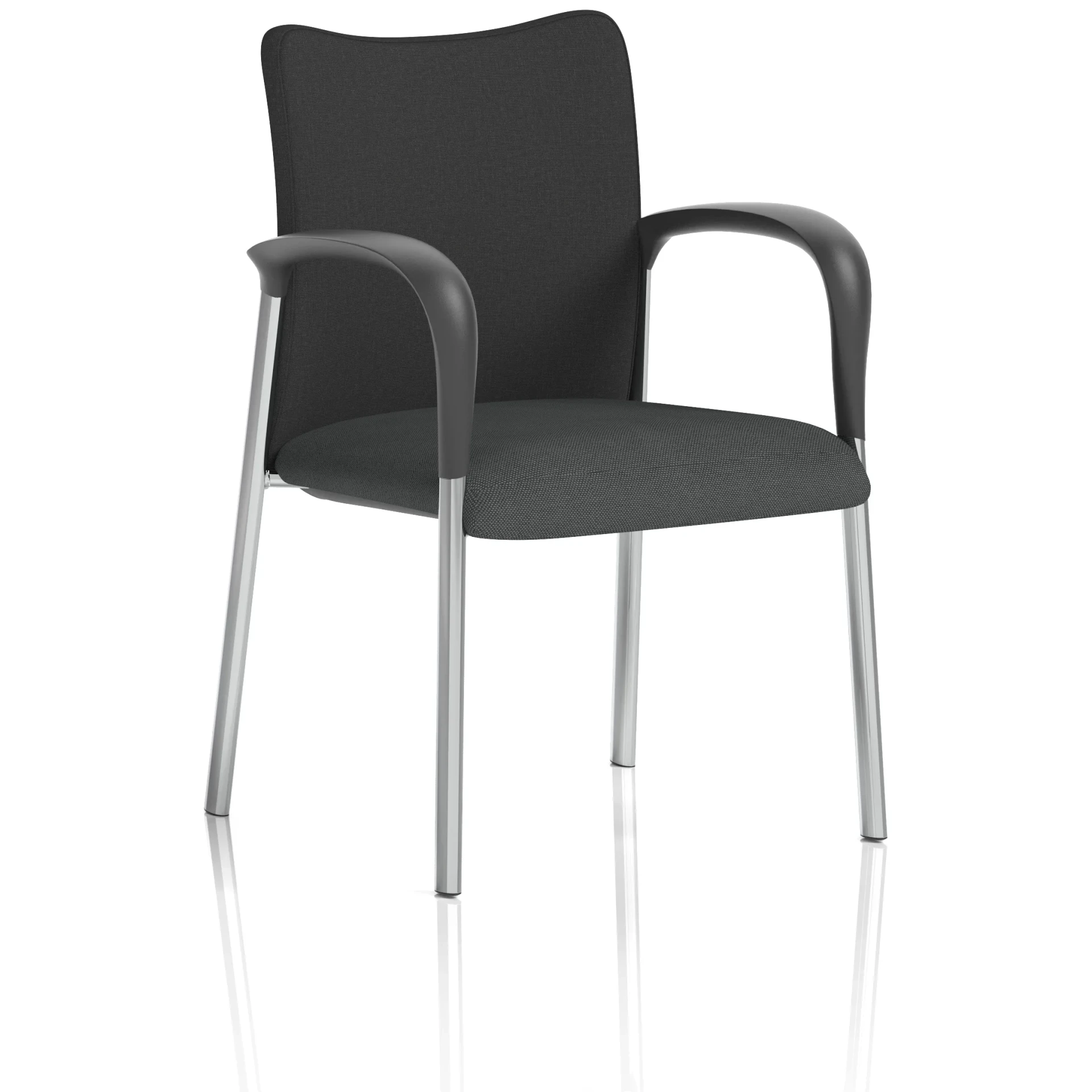Academy Heavy Duty Stacking Medium Back Visitor Office Chair