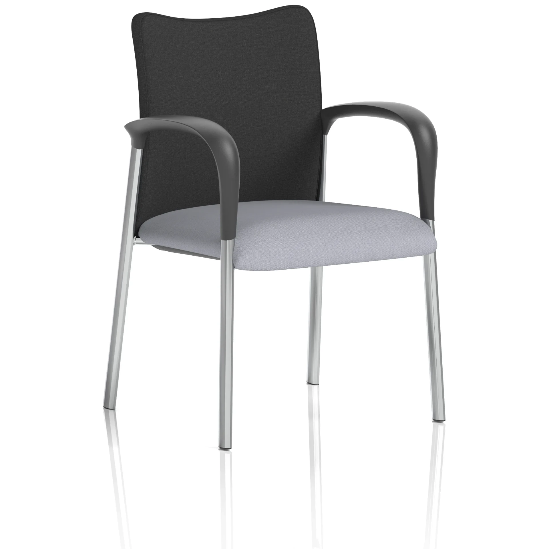 Academy Heavy Duty Stacking Medium Back Visitor Office Chair