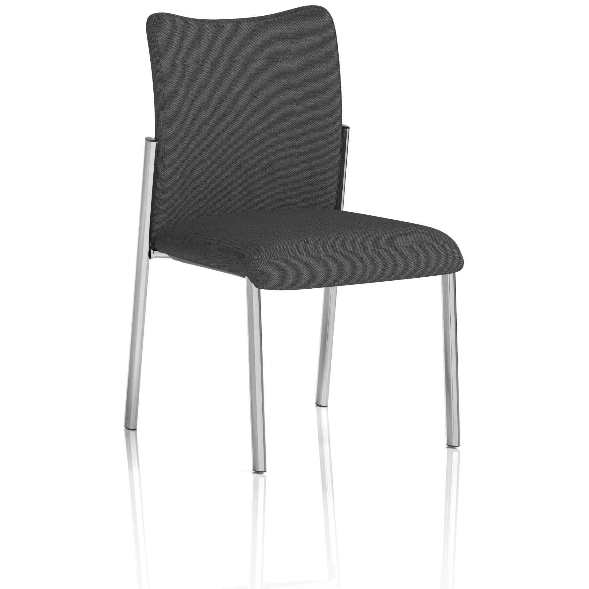 Academy Heavy Duty Stacking Medium Back Visitor Office Chair
