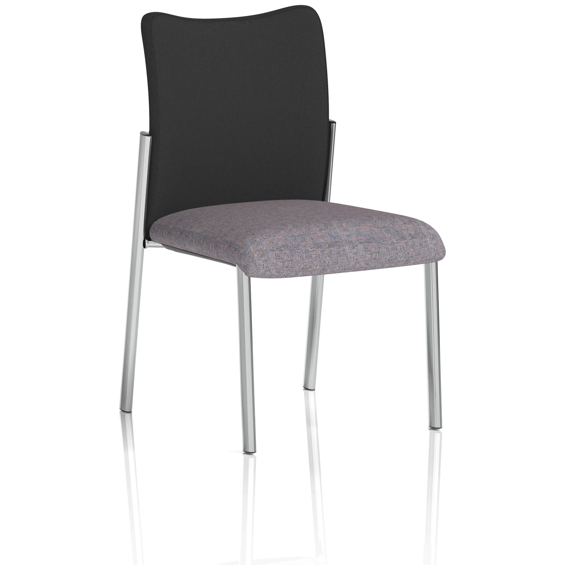Academy Heavy Duty Stacking Medium Back Visitor Office Chair