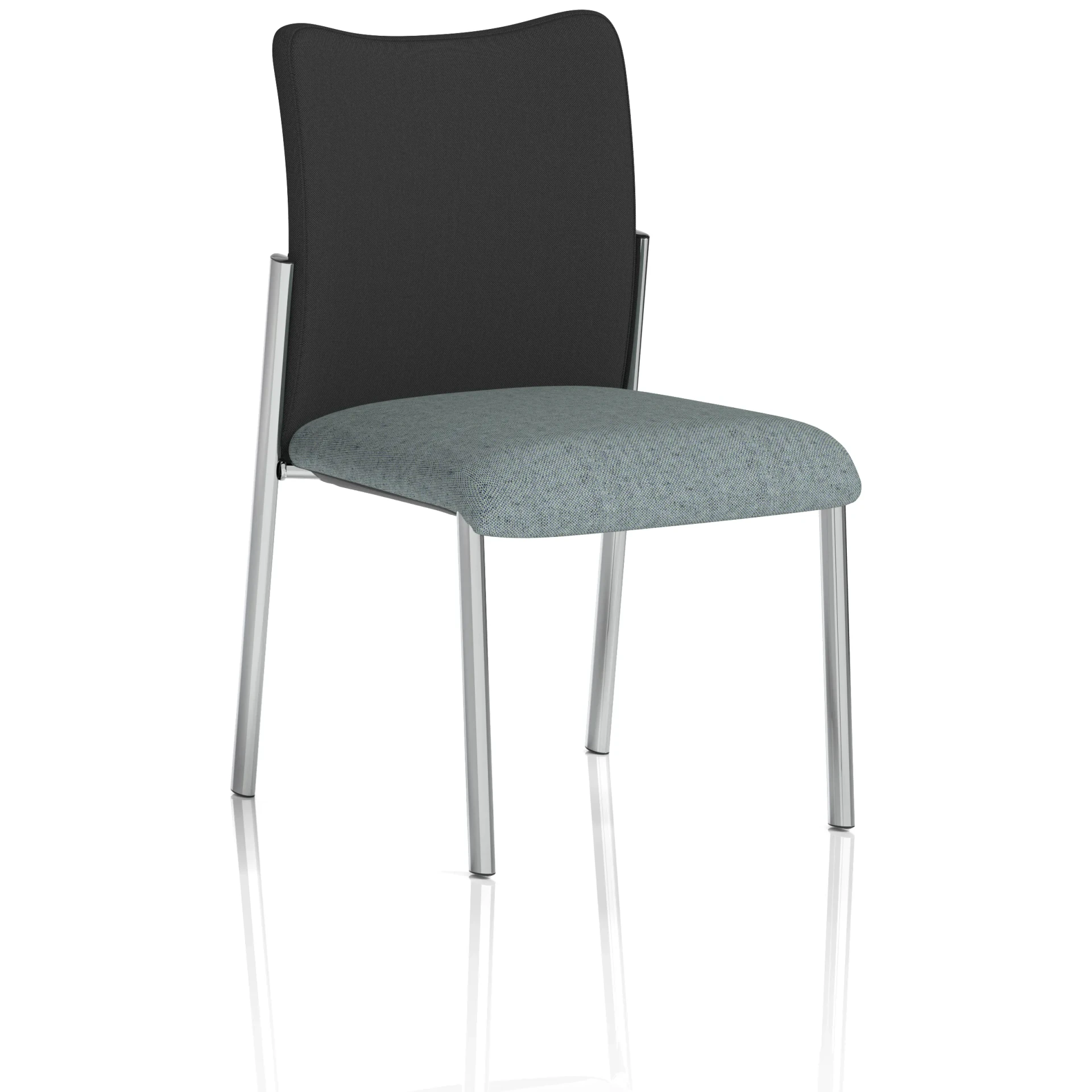 Academy Heavy Duty Stacking Medium Back Visitor Office Chair