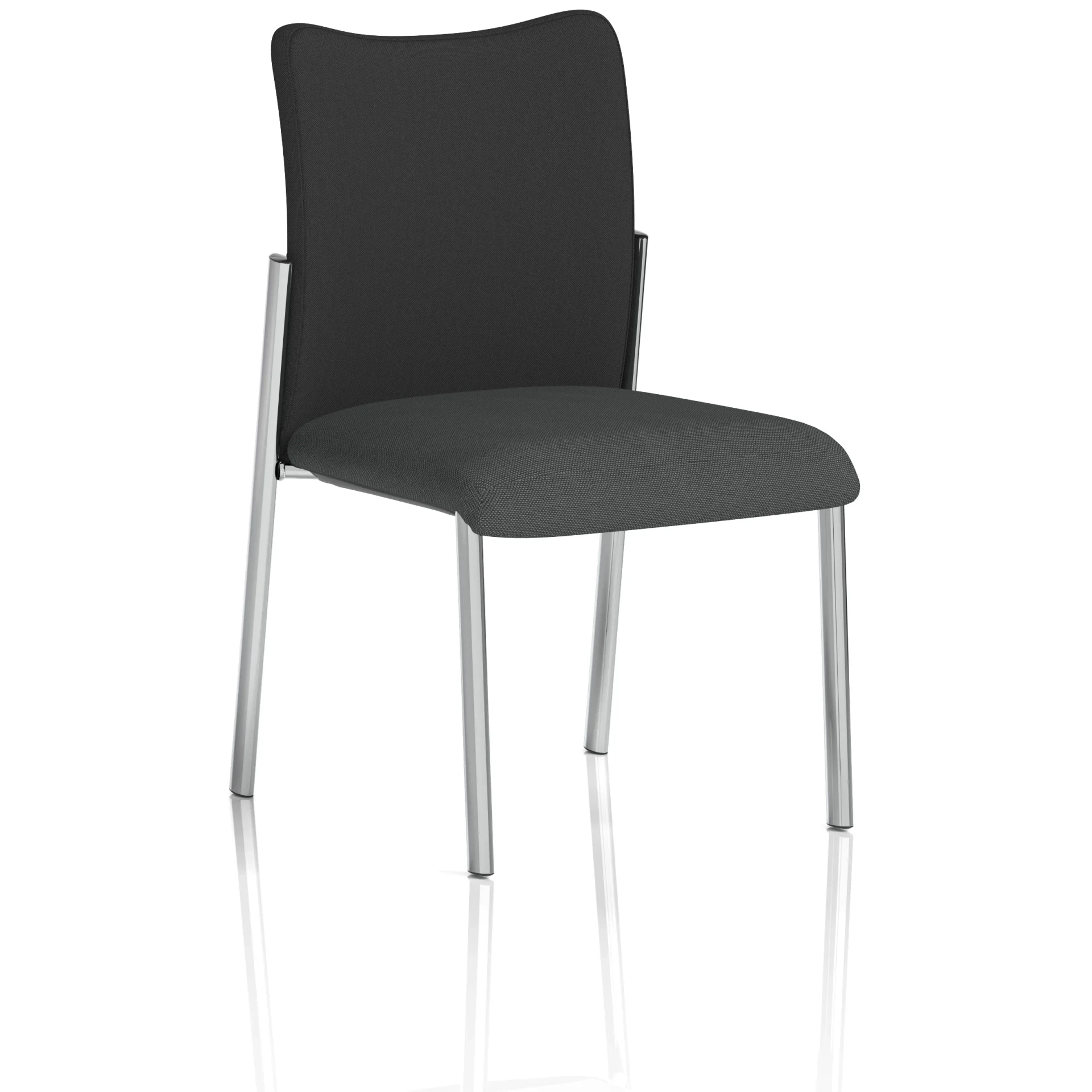 Academy Heavy Duty Stacking Medium Back Visitor Office Chair