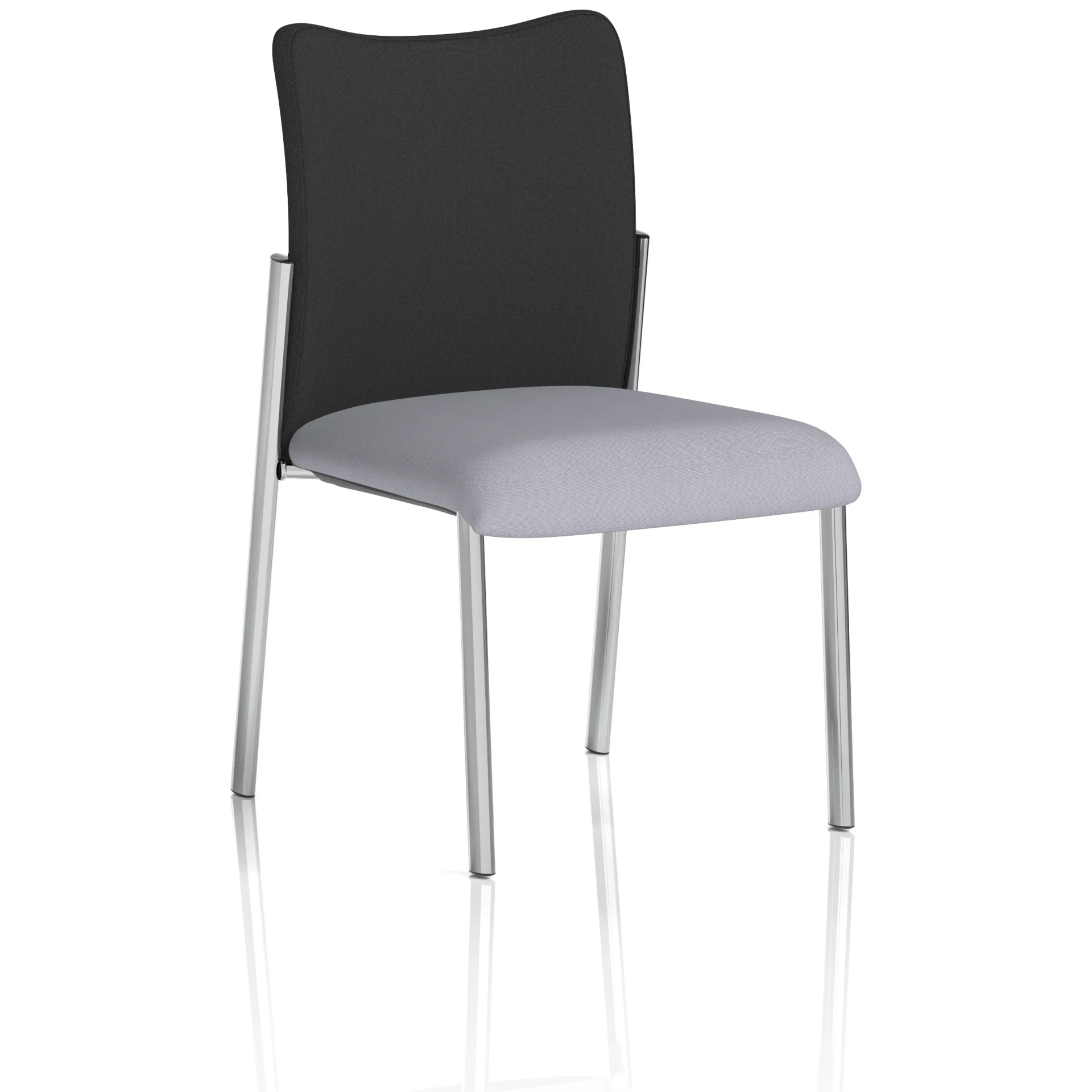 Academy Heavy Duty Stacking Medium Back Visitor Office Chair