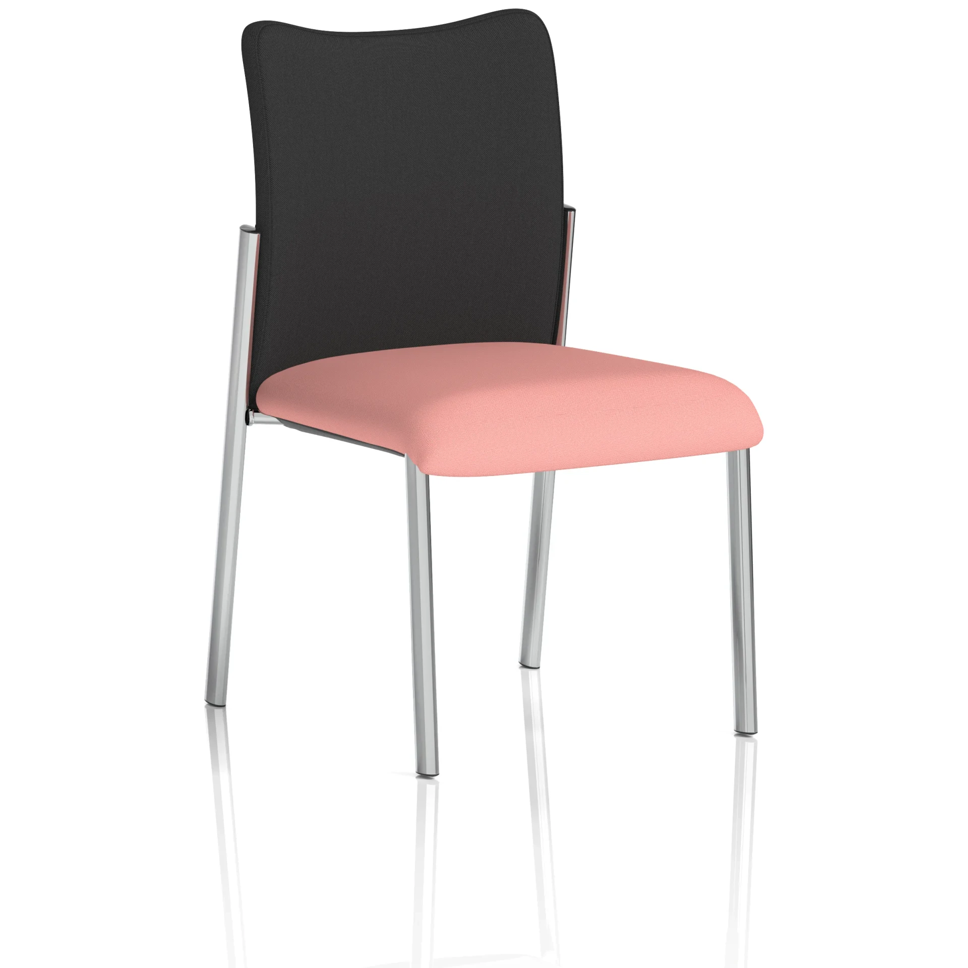Academy Heavy Duty Stacking Medium Back Visitor Office Chair
