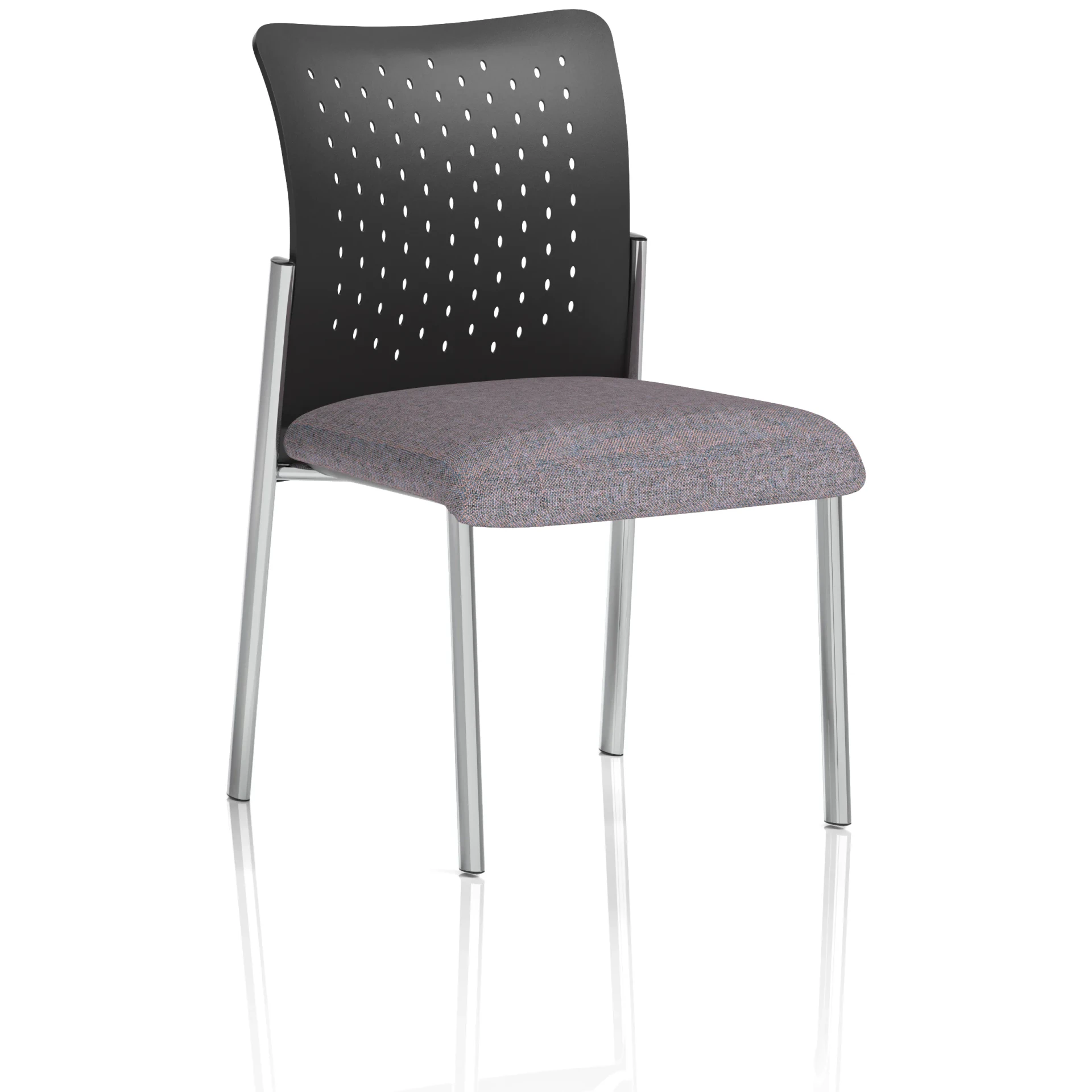 Academy Heavy Duty Stacking Medium Back Visitor Office Chair