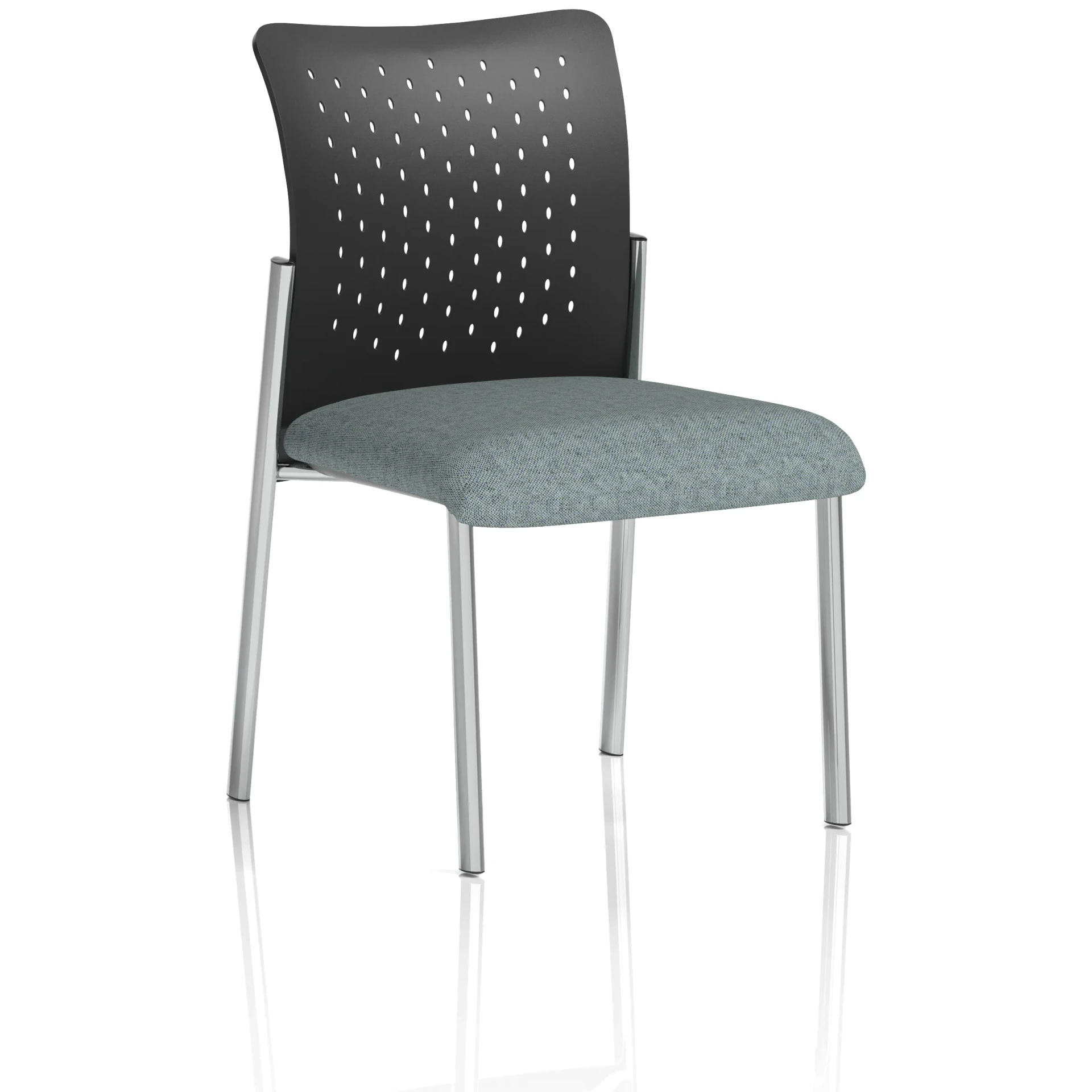 Academy Heavy Duty Stacking Medium Back Visitor Office Chair