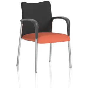 Academy Heavy Duty Stacking Medium Back Visitor Office Chair