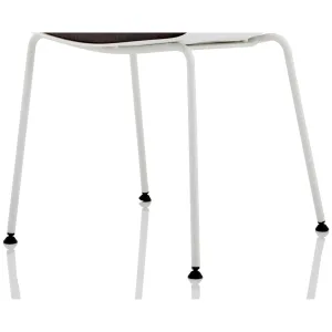 Florence Four Leg White Shell Stacking Visitor Chair