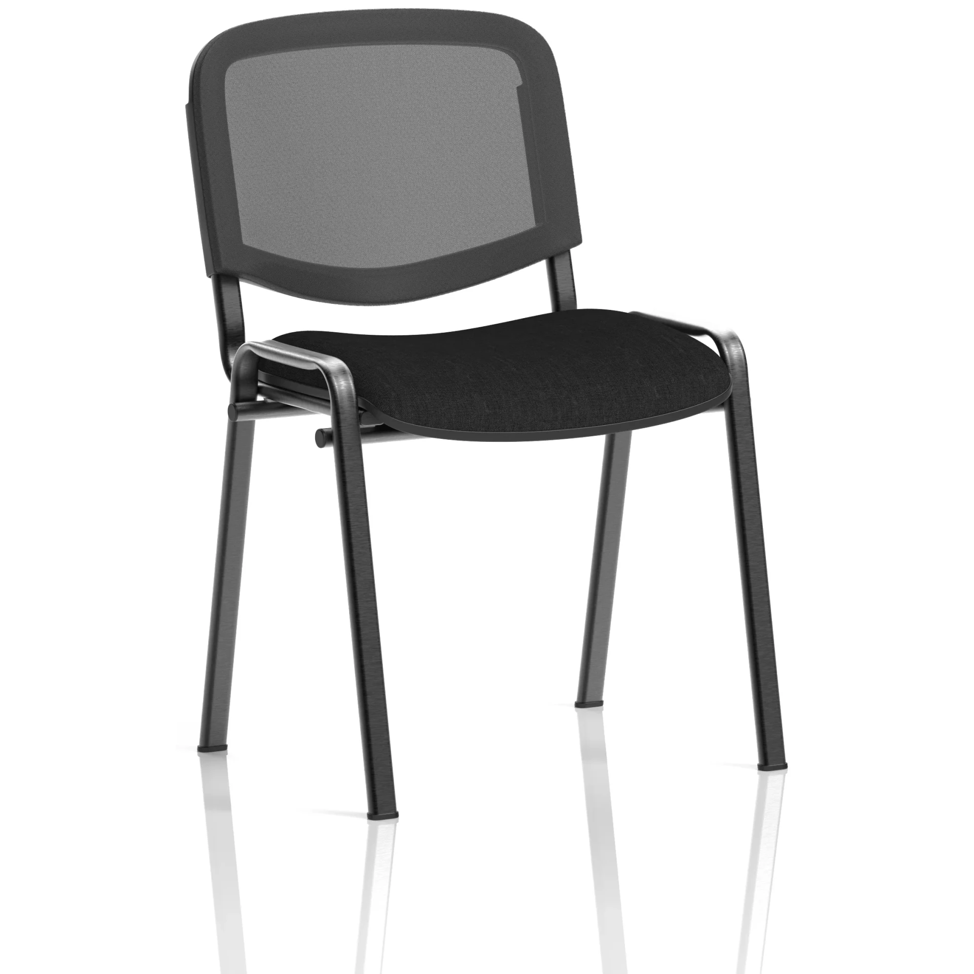 ISO Mesh Back Stacking Visitor Meeting and Conference Chair