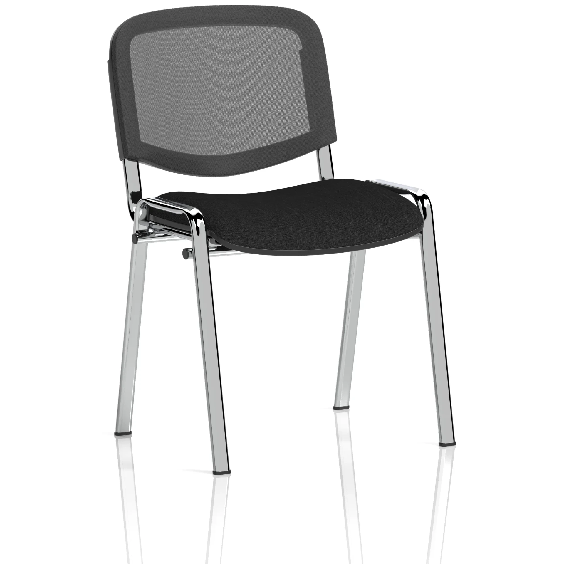 ISO Mesh Back Stacking Visitor Meeting and Conference Chair