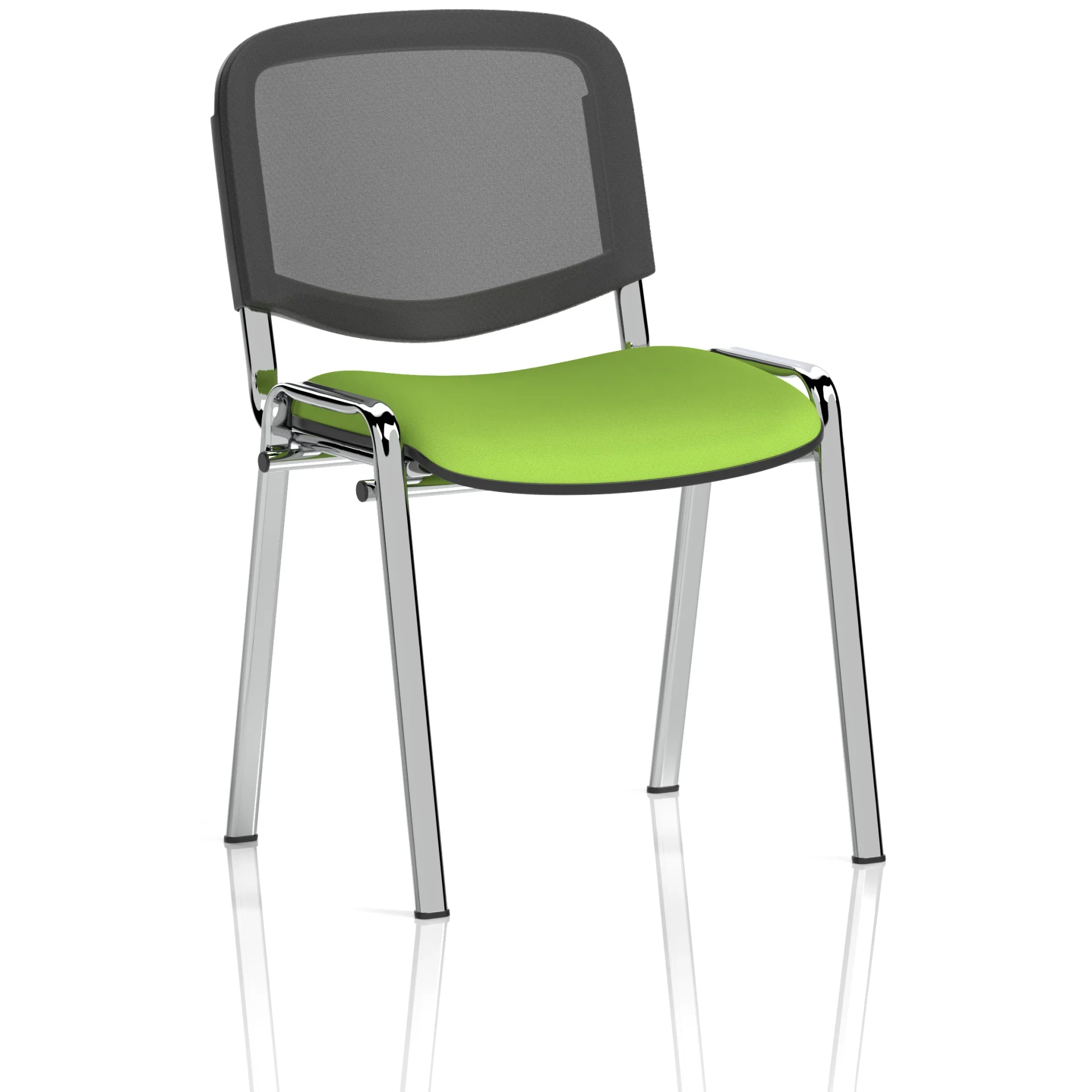 ISO Mesh Back Stacking Visitor Meeting and Conference Chair