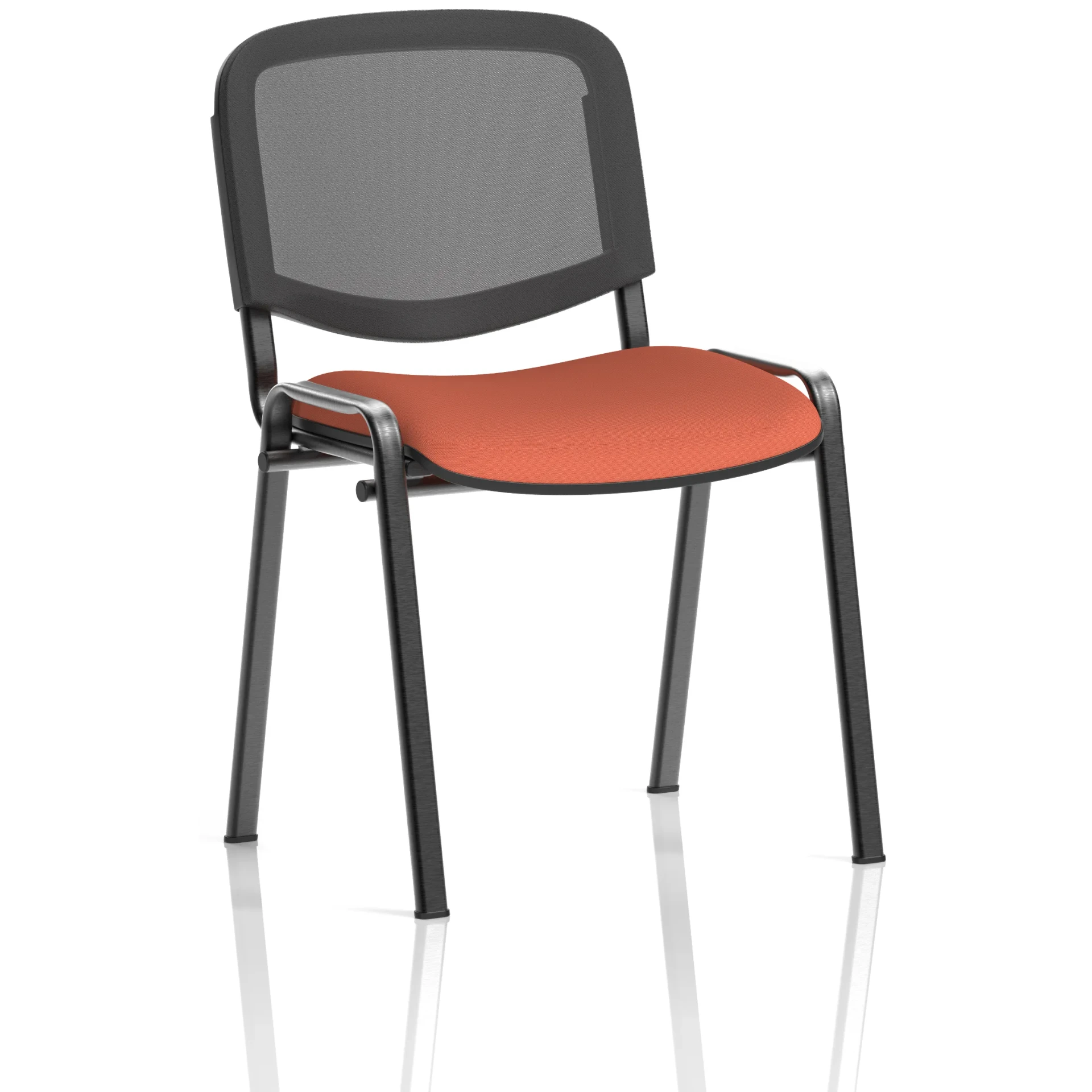 ISO Mesh Back Stacking Visitor Meeting and Conference Chair