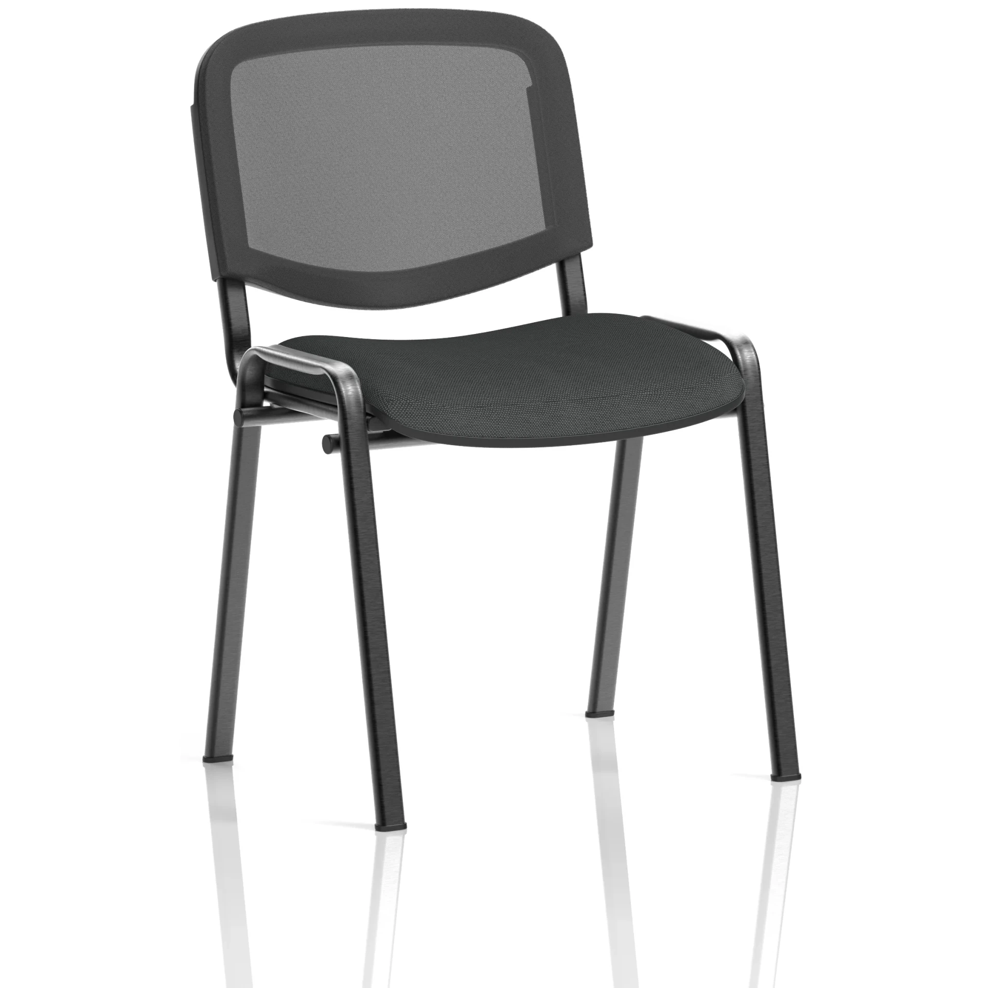 ISO Mesh Back Stacking Visitor Meeting and Conference Chair