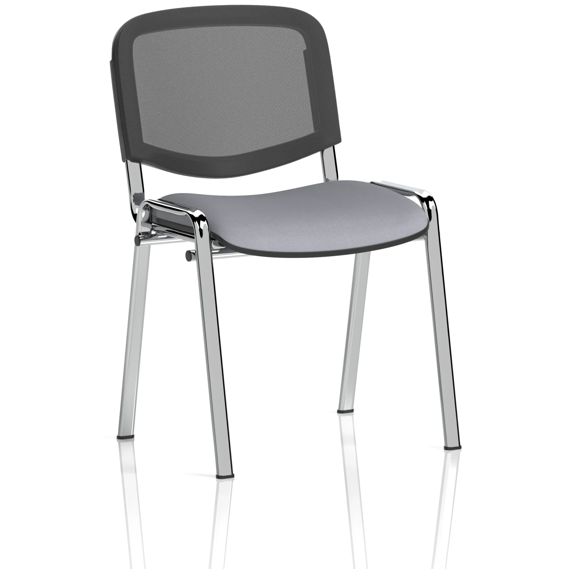 ISO Mesh Back Stacking Visitor Meeting and Conference Chair