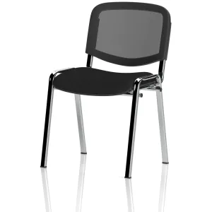 ISO Mesh Back Stacking Visitor Meeting and Conference Chair