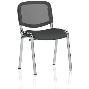 ISO Mesh Back Stacking Visitor Meeting and Conference Chair