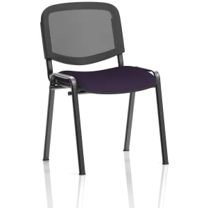 ISO Mesh Back Stacking Visitor Meeting and Conference Chair