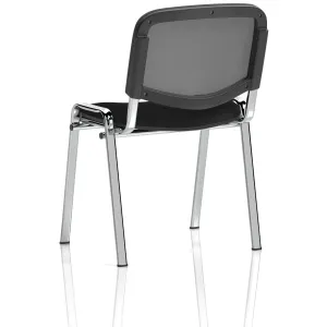 ISO Mesh Back Stacking Visitor Meeting and Conference Chair