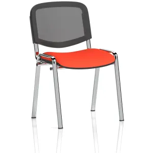 ISO Mesh Back Stacking Visitor Meeting and Conference Chair