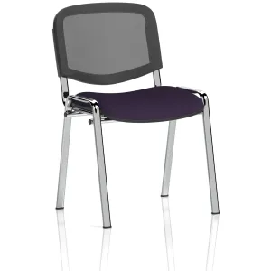 ISO Mesh Back Stacking Visitor Meeting and Conference Chair