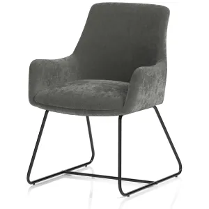 Quote Sculpted Sled Base Office Reception Chair