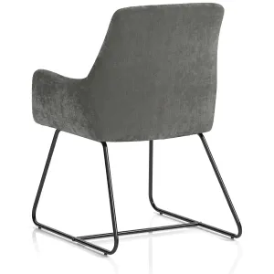 Quote Sculpted Sled Base Office Reception Chair