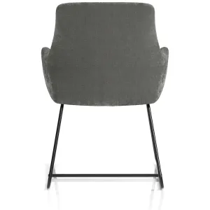 Quote Sculpted Sled Base Office Reception Chair